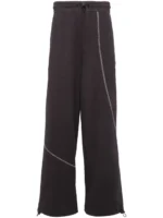 5cm Curve Seam Cotton Track Pants