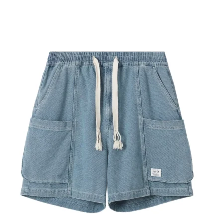 5cm Drawstring fatening Shorts