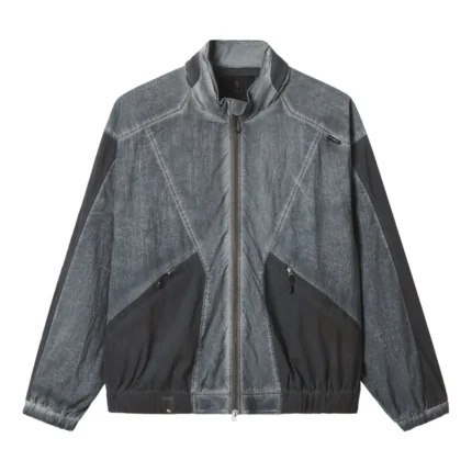 5cm Panelled Zip up Windbreaker