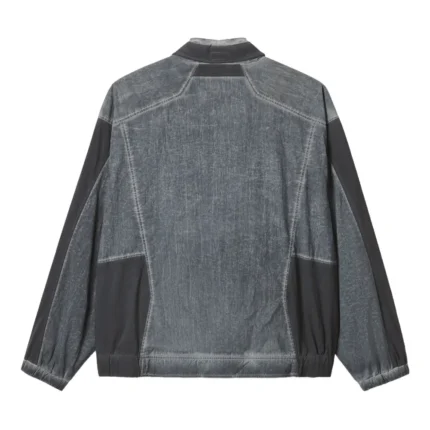 5cm Panelled Zip up Windbreaker F