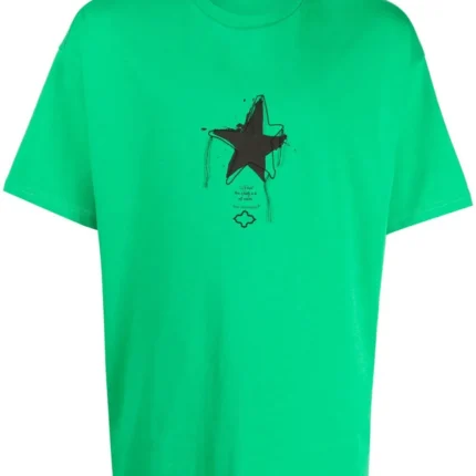 5cm Star Print T shirt