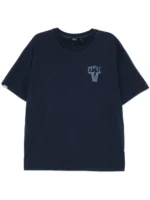 Graphic print T shirt Black