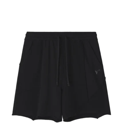 logo embroidered shorts