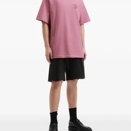 logo embroidered shorts g