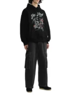 Graphic printed hoodie (1)
