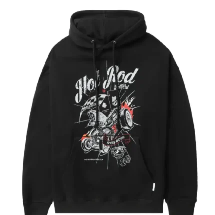 Graphic printed hoodie