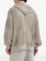 open knit zip up hoodie (3)